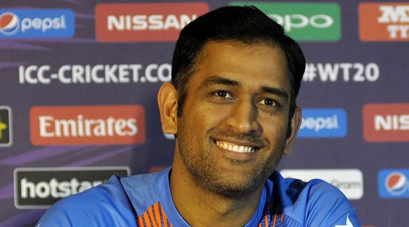 MS Dhoni is in a good mood at India's press conference, Kolkata, March 8, 2016 ©AFP