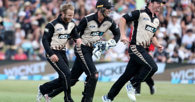 Running away with the series: Kane Williamson's strikes derailed Bangladesh, New Zealand v Bangladesh, 2nd T20I, Mount Maunganui, January 6, 2017 ©AFP