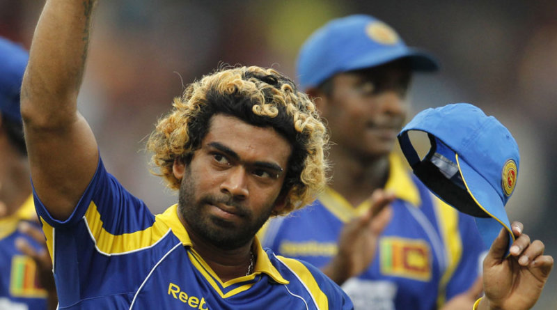 Lasith Malinga with the ball that gave him his hat-trick © Associated Press