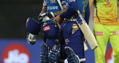 Mumbai Indians wins during match 41 of season 13 of the Dream 11 Indian Premier League (IPL) between the Chennai Super Kings and the Mumbai Indians held at the Sharjah Cricket Stadium, Sharjah in the United Arab Emirates on the 23rd October 2020. Photo by: Deepak Malik / Sportzpics for BCCI