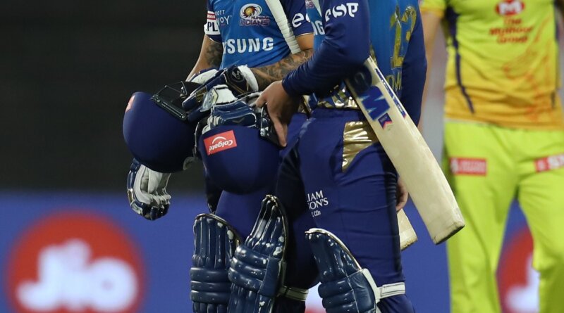 Mumbai Indians wins during match 41 of season 13 of the Dream 11 Indian Premier League (IPL) between the Chennai Super Kings and the Mumbai Indians held at the Sharjah Cricket Stadium, Sharjah in the United Arab Emirates on the 23rd October 2020. Photo by: Deepak Malik / Sportzpics for BCCI