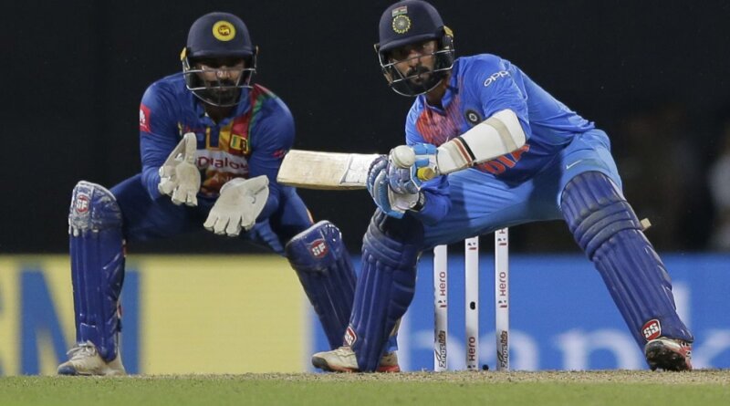 Dinesh Karthik kept him good company in an unbroken 68-run stand as India won with six wickets and nine balls to spare © Associated Press