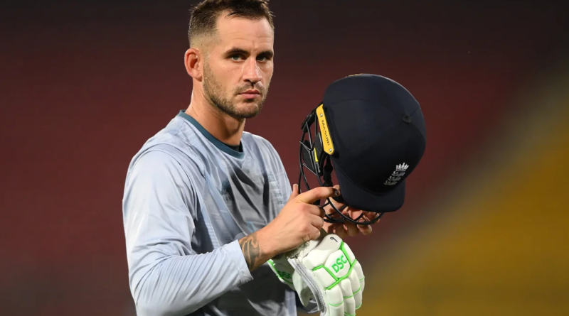 Alex Hales prepares to bat during an England nets session in Karachi•Sep 16, 2022•Getty Images