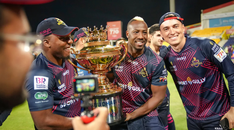 Andre Russell inspired Deccan Gladiators to the title•Dec 04, 2021•Abu Dhabi T10