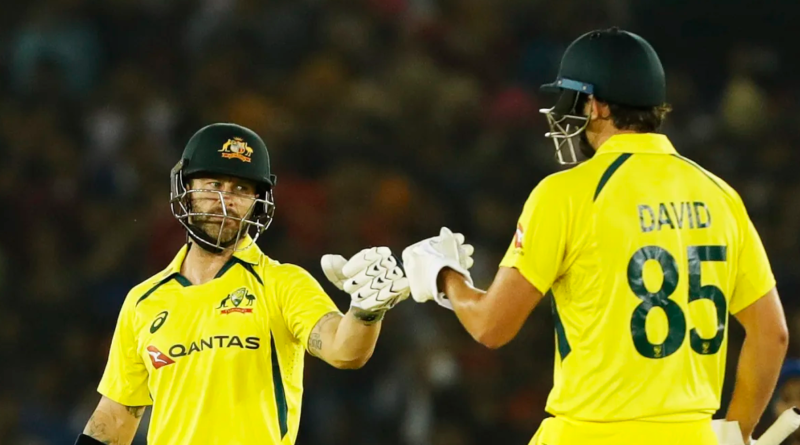Matthew Wade and Tim David get in on the fist bumps•Sep 20, 2022•BCCI