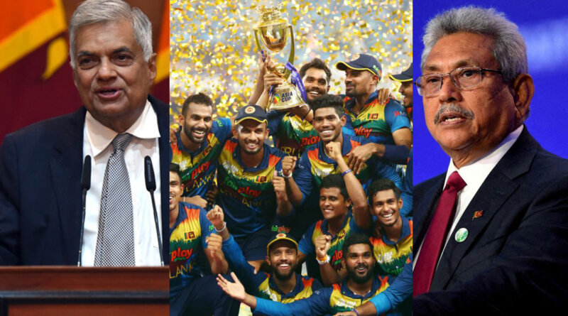 President Ranil Wickramasinghe wished to Sri Lanka Team