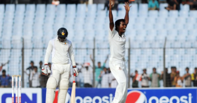 Rubel Hossain appeals for the wicket of Brian Chari•Nov 13, 2014•Bangladesh Cricket Board