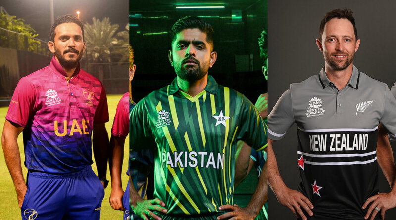 T20 World Cup Official Jerseys revealed so far