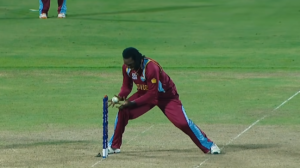 Funniest "MANKAD" warning ever by Chris Gayle