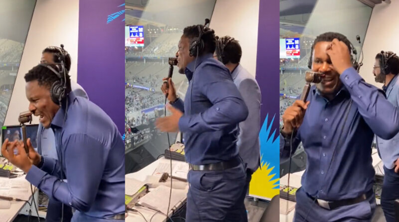 Behind the scene of Commentary of Mpumelelo Mbangwa during last ball