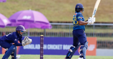 Chamari Athapaththu was caught by wicketkeeper Nannapat Koncharoenkai•Oct 04, 2022•Asian Cricket Council