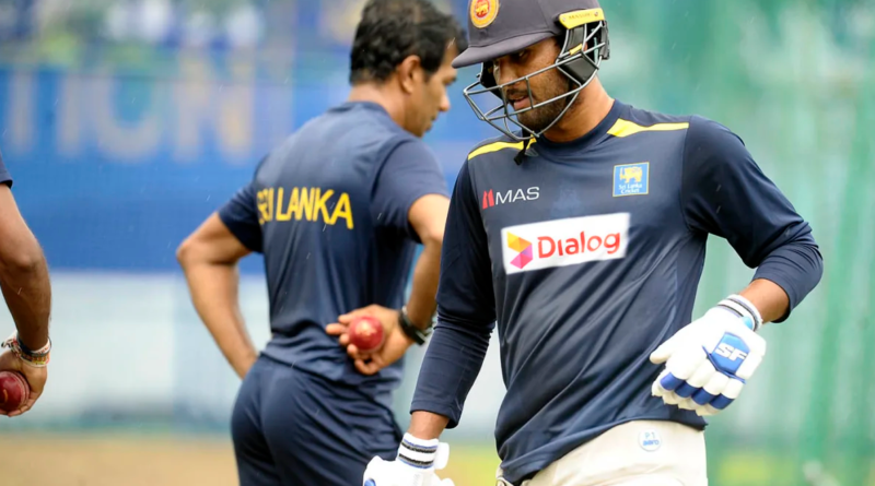 Dinesh Chandimal during a Sri Lanka nets session•Jan 13, 2021•Sri Lanka Cricket