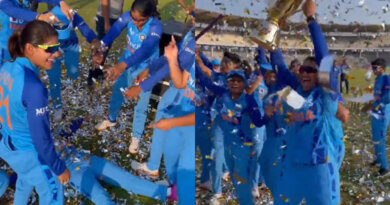 India Women's Team Victory celebration