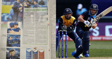 Namibian Newspapers reported their win against Sri Lanka