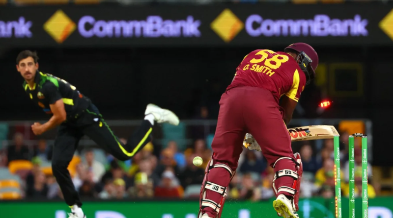 When Mitchell Starc gets his yorker right, it really is a sight to behold•Oct 07, 2022•AFP/Getty Images