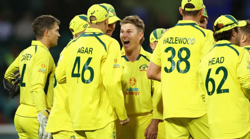 Adam Zampa took three wickets in two overs•Nov 19, 2022•Getty Images