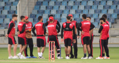 AfghanAtalan's intra-squad match at their training camp in UAE © ACB