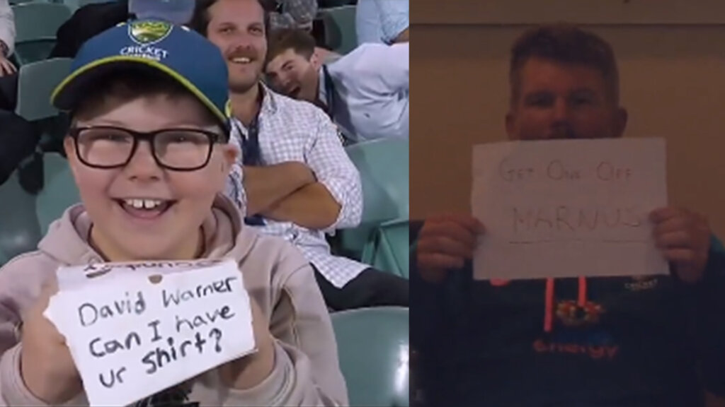David Warner can I have your Shirt