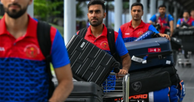 Hashmatullah Shahidi and his Afghanistan team arrive in Sri Lanka, plenty of luggage in tow•Nov 22, 2022•AFP/Getty Images