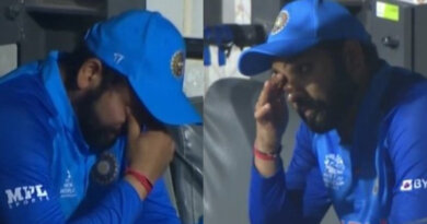 Rohit Sharma got emotional with the result