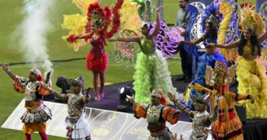 A colorful opening ceremony of the Lanka Premier League •Dec 05, 2021•Getty Images