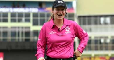 Claire Polosak during the 2018 World T20•Nov 15, 2018•Getty Images
