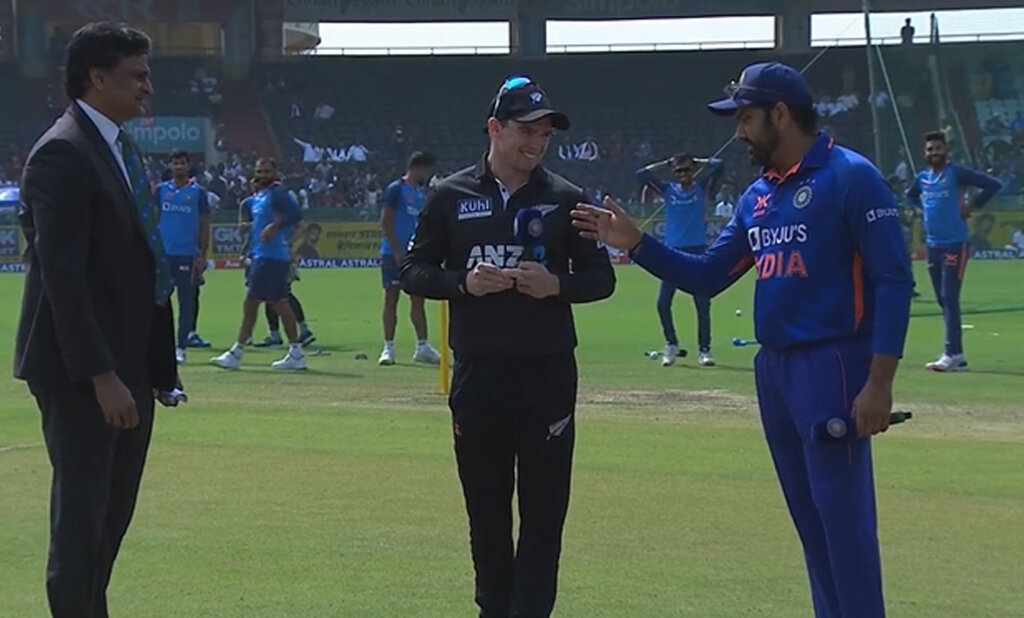 Indian skipper forgot what he wanted to do after winning the toss