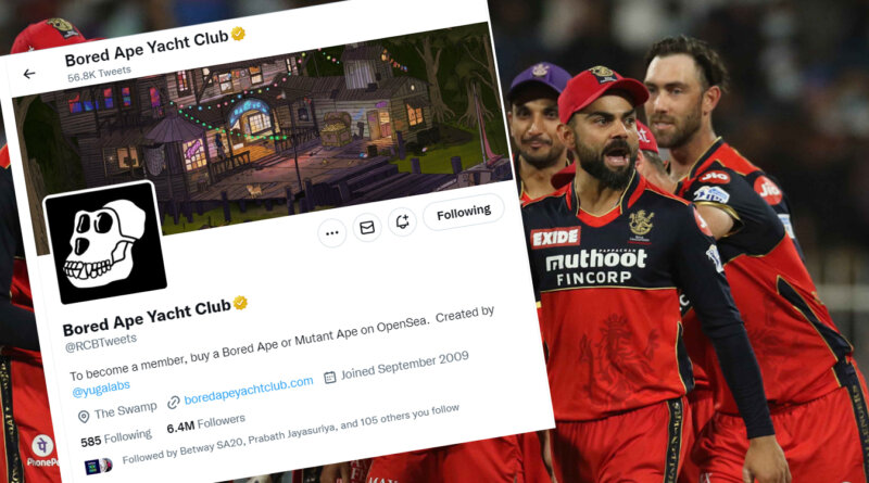 RCB's Twitter account was hacked