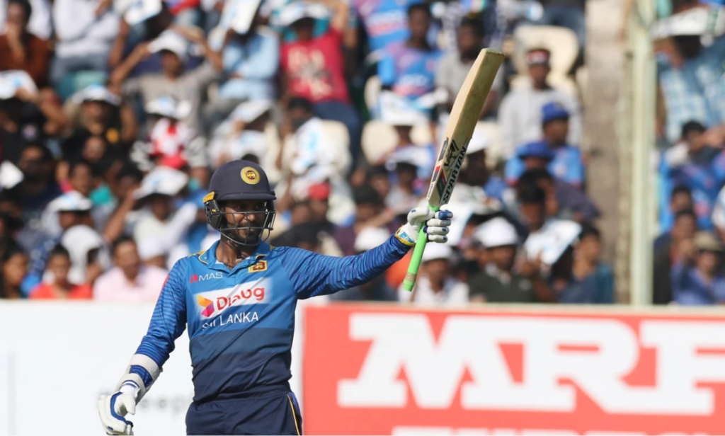 Upul Tharanga celebrates his half-century•Dec 17, 2017•BCCI