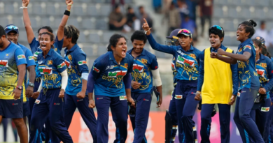 Chamari Athapaththu lets it out after Sri Lanka managed a thrilling win•Oct 13, 2022•Asian Cricket Council