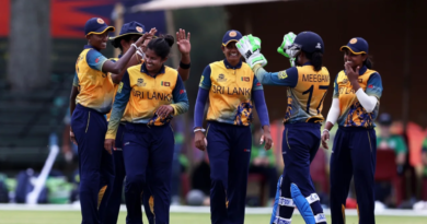 Sugandika Kumari returned three wickets•Feb 06, 2023•ICC/Getty Images