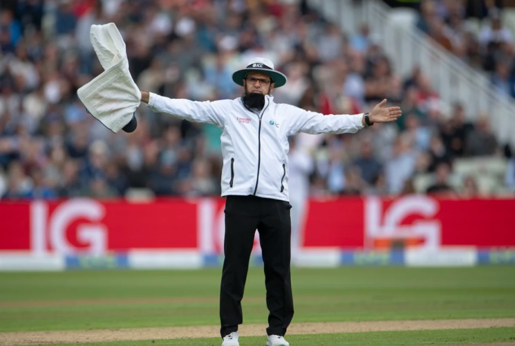 Aleem Dar has umpired in 144 Tests, more than anybody•Jul 01, 2022•Getty Images