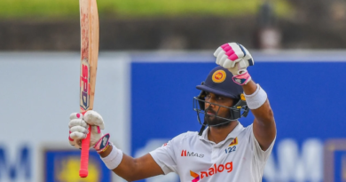 Dinesh Chandimal's 23rd Test fifty helped Sri Lanka's lead past 300•Jul 18, 2022•AFP/Getty Images