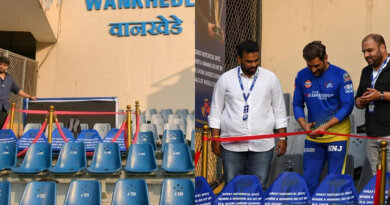MCA honors MS Dhoni by earmarking the "Iconic Seat" at Wankhede