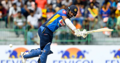 Dimuth Karunaratne clips one off his pads•Jul 31, 2019•Getty Images