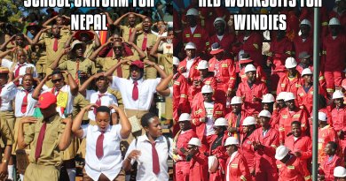 Zimbabwe fans show their creativity during World Cup Qualifiers