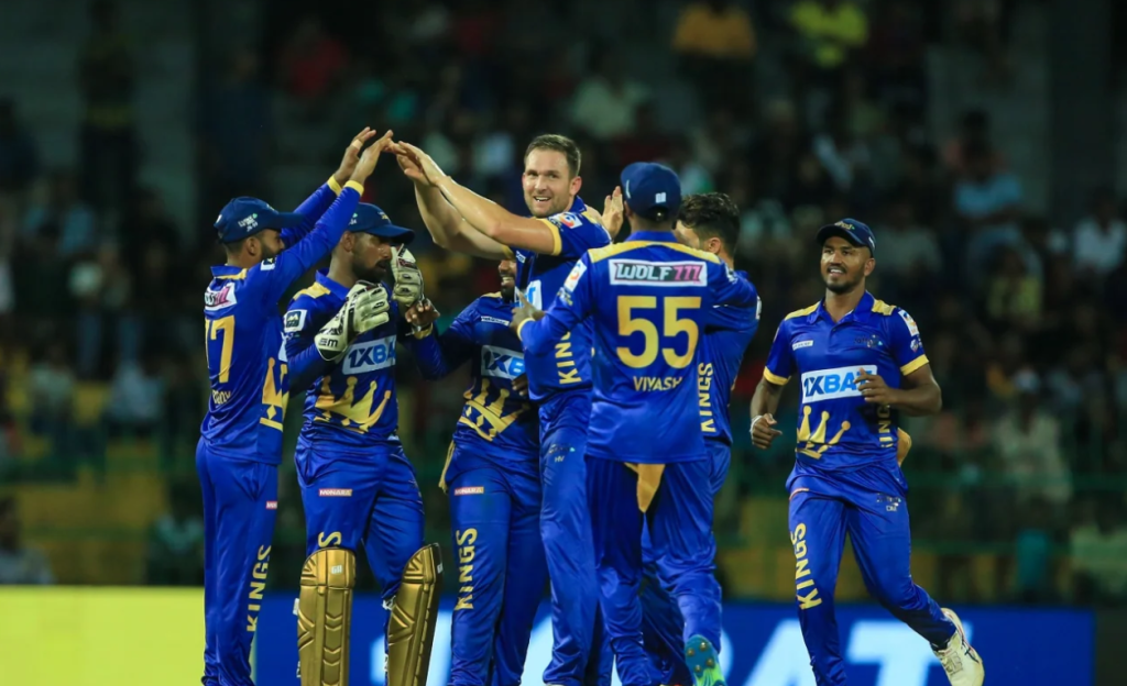 Hardus Viljoen picked two key wickets to hurt Colombo Strikers big time•Jul 30, 2023•SLC