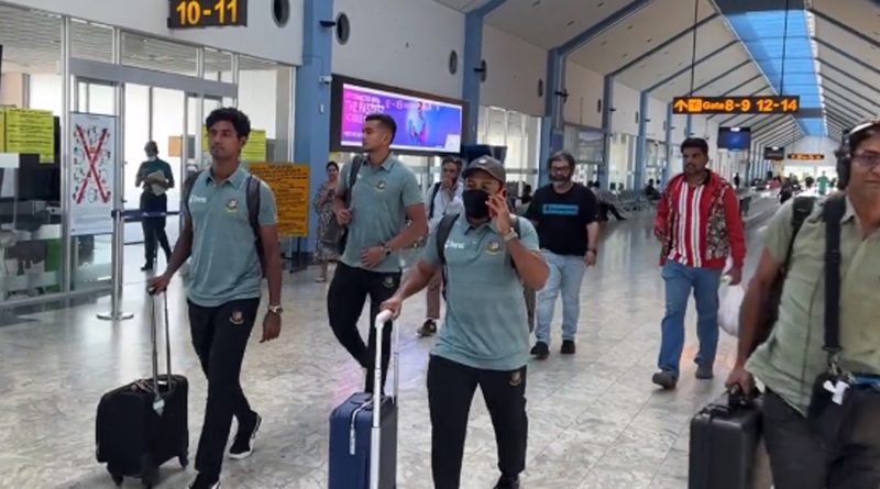 Bangladesh team arrived in Sri Lanka