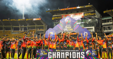 Kandy celebrate their title victory•Aug 20, 2023•Sri Lanka Cricket