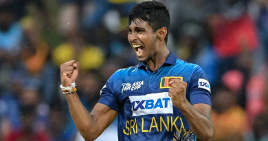 Matheesha Pathirana took a four-for on his Asia Cup debut•Aug 31, 2023•AFP/Getty Images