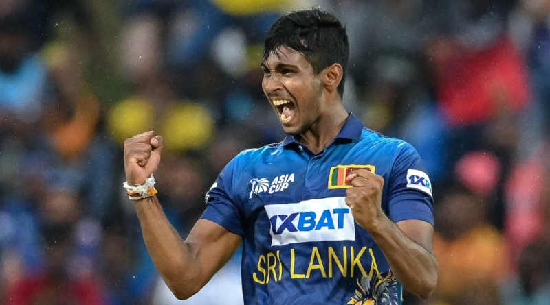 Matheesha Pathirana took a four-for on his Asia Cup debut•Aug 31, 2023•AFP/Getty Images