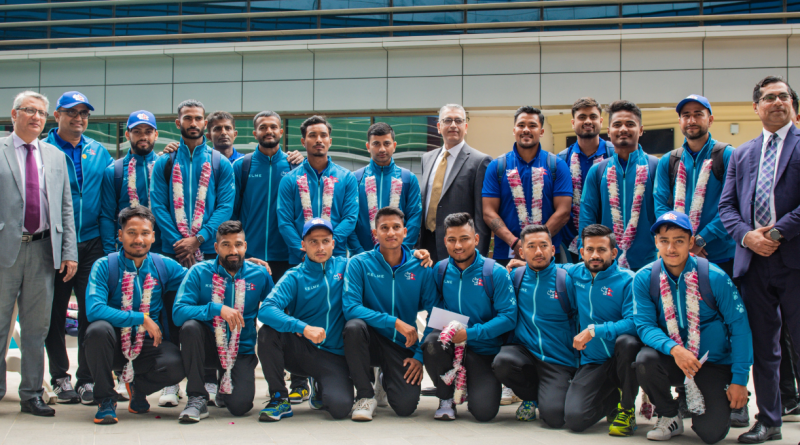 Nepal team has arrived in Karachi ©PCB