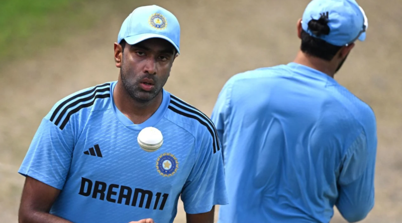 R Ashwin, back in India's ODI squad, takes part in a training session•Sep 22, 2023•AFP/Getty Images