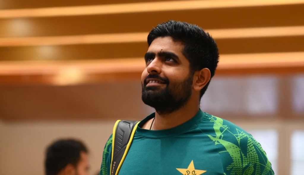 Babar Azam is all smiles as he enters the Eden Gardens for the all-important clash•Nov 11, 2023•Getty Images
