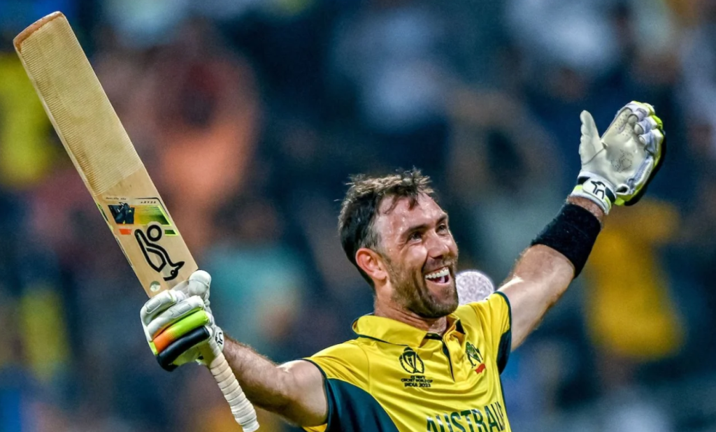 Glenn Maxwell can finally stop worrying and break into a smile•Nov 07, 2023•AFP/Getty Images