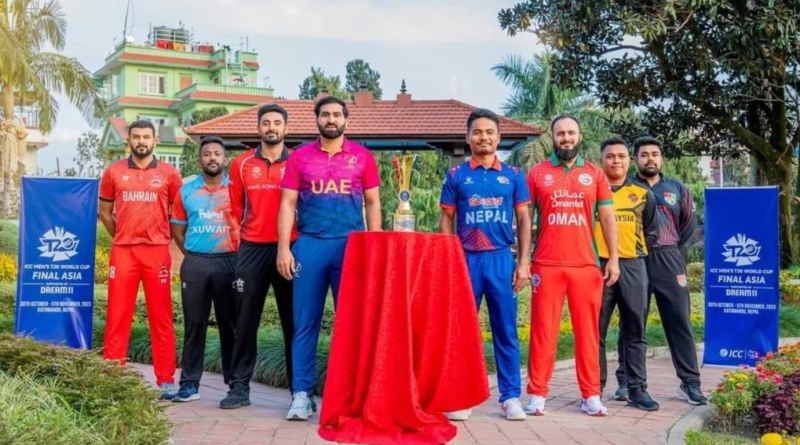 The eight captains and the prize they are fighting for•Oct 29, 2023•Cricket Association of Nepal