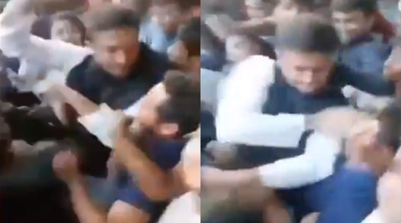 Shakib Al Hasan slapped a fan