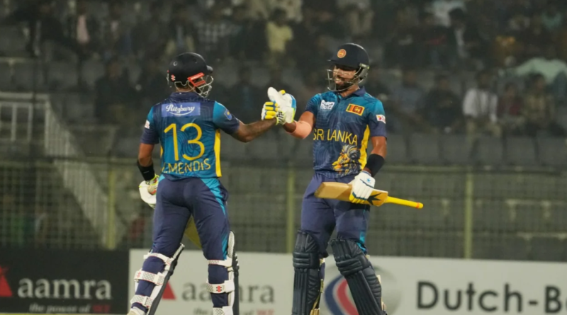 Kusal Mendis and Sadeera Samarawickrama were involved in a 96-run, third-wicket stand•Mar 04, 2024•Bangladesh Cricket Board