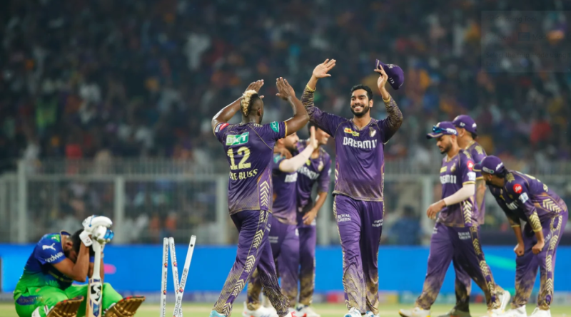 Mohammed Siraj is distraught even as KKR celebrate their dramatic one-run win•Apr 21, 2024•BCCI