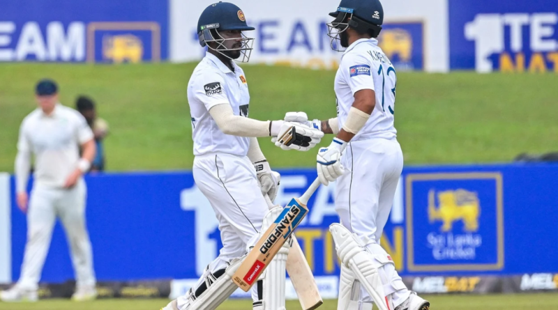 Nishan Madushka and Kusal Mendis put up a solid stand•Apr 27, 2023•Getty Images